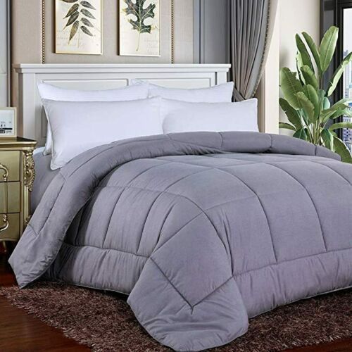 Down Alternative Comforter All Season Reversible Comforter Soft Breathable 