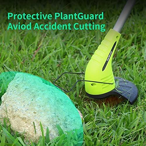 cordless grass trimmer with cutting blade, 12V Liion battery